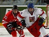 etí hokejisté do 18 let v utkání proti Kanad