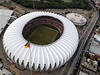 Letecký pohled na stadion Beira Rio v Porto Alegre.