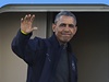 Americký prezident Barack Obama odlétá na turné po východní Asii.