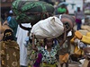 Evakuace muslim z Bangui.