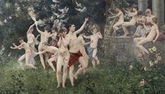 Karel Vítzslav Maek, Slavnost jara, olej, plátno, 190 x 293 cm