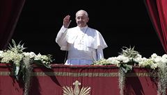 Papež při mši vyzval k jednotě Ukrajiny, pronesl poselství Městu a světu