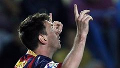 Messi po vstřeleném gólu posílá vzkaz do nebe zesnulému Vilanovovi | na serveru Lidovky.cz | aktuální zprávy