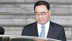 Jihokorejský premiér ong Hong-wong nabídl demisi.