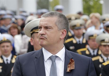 Krymský gubernátor Sergej Aksjonov.
