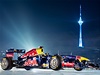 Propaganí focení Red Bullu v Baku