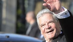 Gauck: Okupace byla smutným vrcholem soužití Čechů a Němců