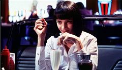 Uma Thurman ve filmu Pulp Fiction: Historky z podsvětí