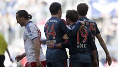 Bayern napravil zaváhání z Ligy mistrů, v bundeslize porazil Hamburk