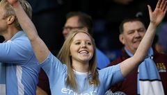 Mezi fanouky Manchesteru City bylo zastoupeno i nné pohlaví.