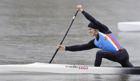 Martin Fuksa vyhrál 18. kvtna závod na 500 metr kategorie C1 na Svtovém...