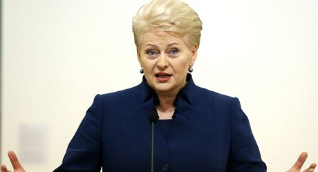 Litevská prezidentka Dalia Grybauskaitéová