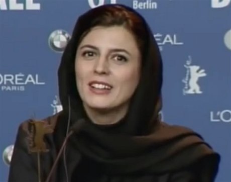 Íránská herečka Lejla Hatamíová.