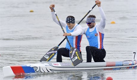 Jaroslav Rado (vlevo) a Filip Dvoák.