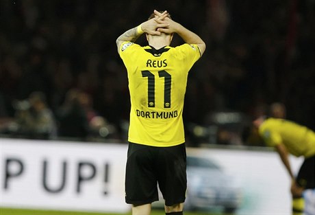 Zklamaný Marco Reus z Dortmundu.