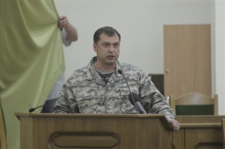 Vitalij Bolotov, vdce proruských separatist v Luhansku.