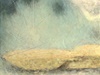 Josef Šíma: Země Světlo (1967), olej, plátno, 130 x 194 cm, signováno vpravo dole J. Šíma 67.