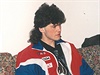 Jaromr Jgr na hokejovm ampiontu v Itlii v roce 1994.