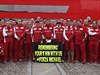 Stáj Ferrari se vzkazem pro Michaela Schumachera: "Vzpomínáme na tvoje první...