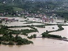 Zaplavené pedmstí Sarajeva.