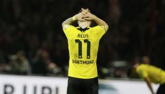 Zklamaný Marco Reus z Dortmundu.