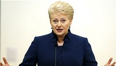 Litevská prezidentka Dalia Grybauskaitéová