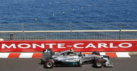 Nico Rosberg pi Velké cen Monaka