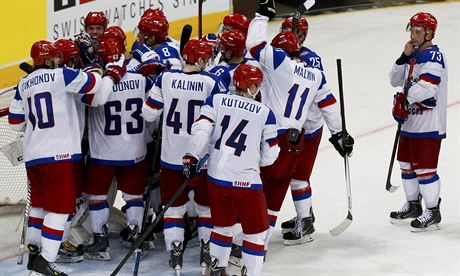 Rusové oslavují postup do finále