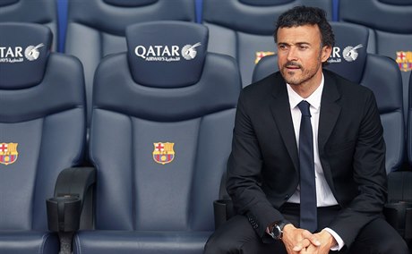 Trenér Barcelony Luis Enrique.