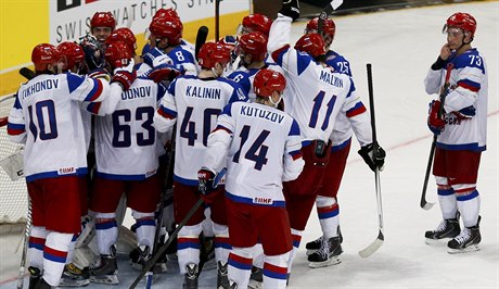 Rusové oslavují postup do finále