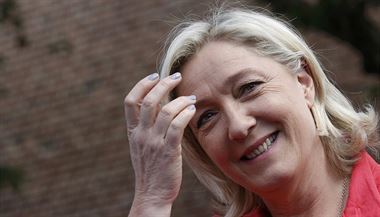 Marine Le Penov, kter vede nacionalistickou Nrodn frontu ve Francii.