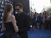 Brad Pitt s Angelinou Jolie pi premiée filmu Zloba - Královna erné magie v...