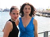 Hereky Klaudia Dudová a Mária Ferencová-Zajacová  na festivalu v Cannes.
