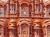 Palác vtr. Hawa Mahal. Jaipur. Indie