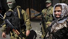 V Don�cku brání prezidentským volbám proru�tí separatisté.