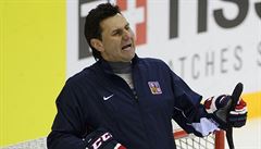 Trenér Vladimír Růžička na tréninku reprezentace | na serveru Lidovky.cz | aktuální zprávy