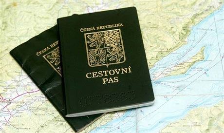 Cestovní pas - ilustraní foto.