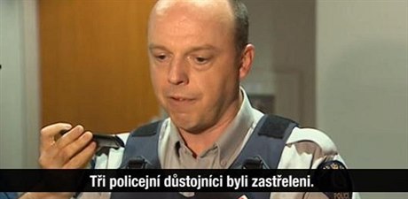 Ti policisty zastelil ve stedu v kanadském Novém Brunviku ozbrojený mu...