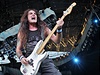 Baskytarista Steve Harris vystoupil s britskou heavymetalovou skupinou Iron...