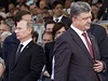 Uznejte Poroenka vdcem Ukrajiny, vyzval v Normandii Obama Putina