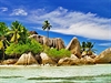 La Dique. Seychelské ostrovy.