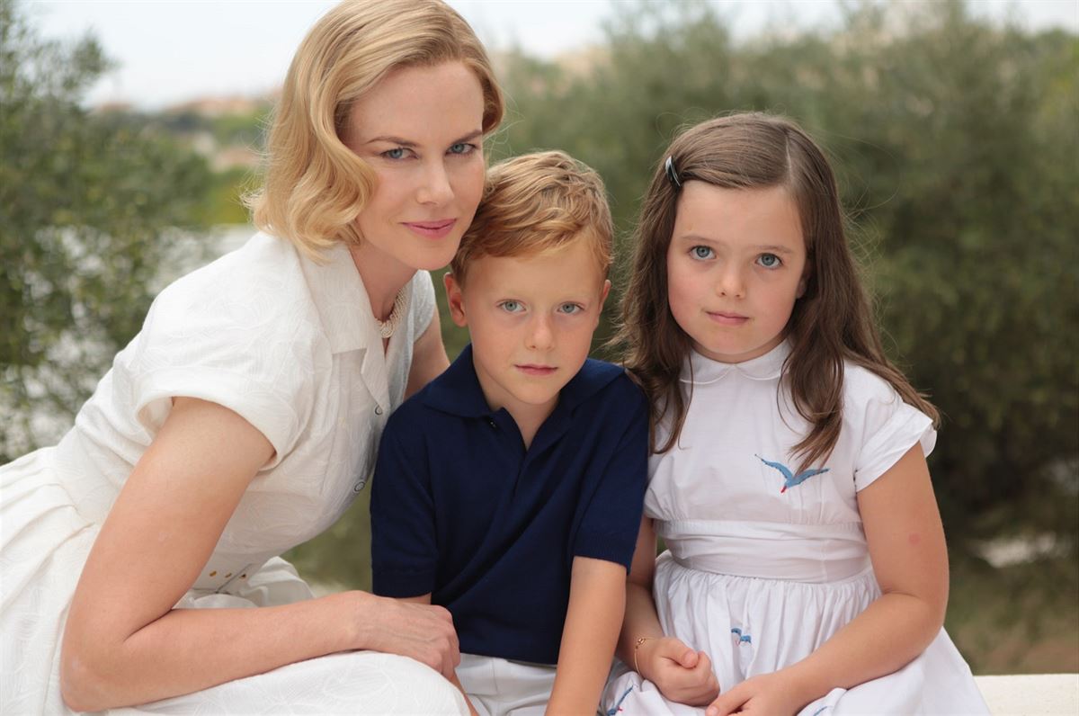 Grace Rainierovi porodila celkem t�i d�ti: dceru Caroline, syna Alberta a...
