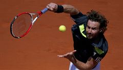 Loty�ský tenista Ernests Gulbis