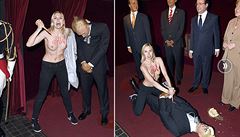 Aktivistce radikálního hnutí Femen hrozí pokuta 50 000 eur za po�kození voskové...
