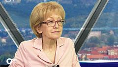 Ministryně spravedlnosti Helena Válková 8. června v pořadu ČT Otázky Václava...