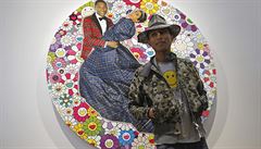 Smějící se kytičky, Pharrell Williams má bizarní portrét a výstavu