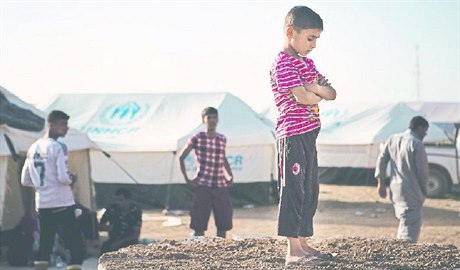 ivot si zachránili. Spousta obyvatel iráckého Mosulu nala azyl v uprchlických...