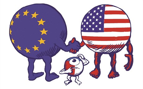 Evropská unie jedná s USA o pelomové dohod o volném obchodu (TTIP).