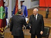 Nový slovenský prezident Andrej Kiska sloil 15. ervna slib ve velkém sálu...