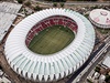 BEIRA-RIO. Jet týden ped startem MS se na stadionu zuiv pracovalo....